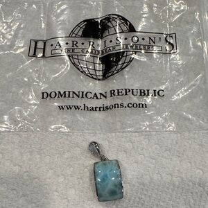Harrison's Blue Stone Pendant